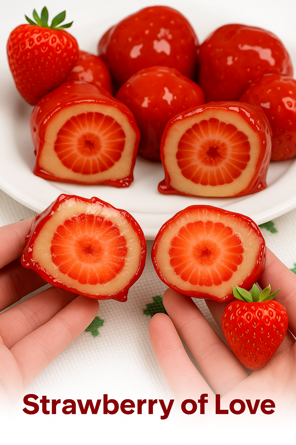 Strawberry of Love — viral Brazilian strawberry dessert